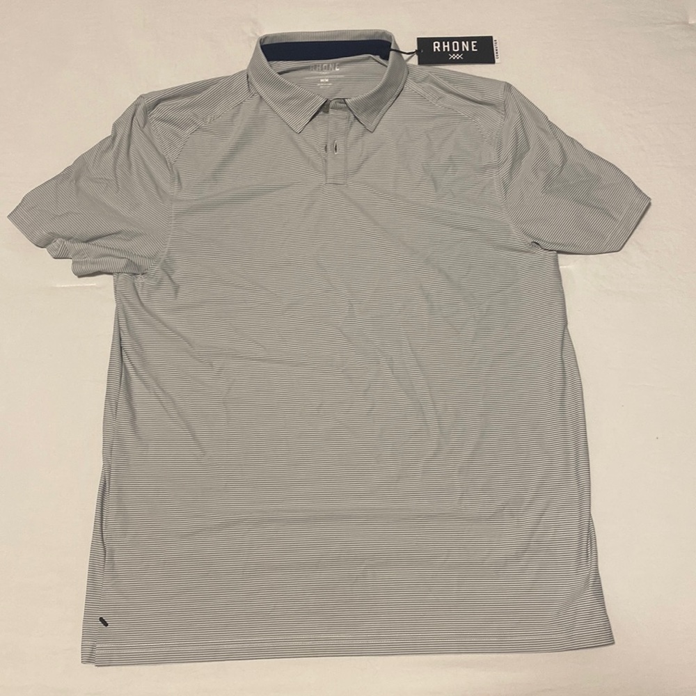 Rhone Men's Light Gray Polo Shirt